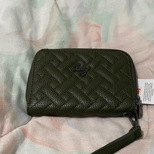 Lug rodeo VL wallet in olive green NWT